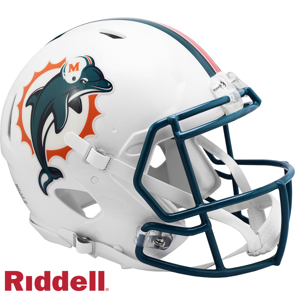 Riddell Miami Dolphins Speed Helmet - Thumbnail 3