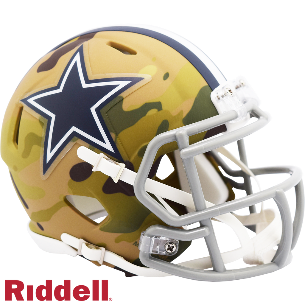Pittsburgh Steelers Camo Alt Riddell Speed Mini Helmet - New in Riddell Box