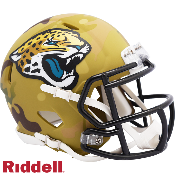 Carolina Panthers Riddell Camo Alternate Revolution Speed Mini