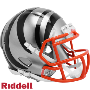 Cincinnati Bengals NFL Mini Speed Football Helmet LUNAR ECLIPSE