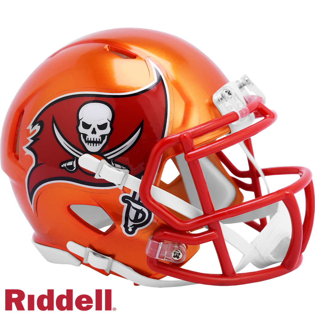 Tampa Bay Buccaneers Helmet Riddell Replica Full Size Speed Style Salute to Service