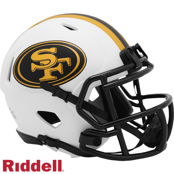 Riddell NFL San Francisco 49ers Speedflex Authentic Football Helmet Team  Color, Large