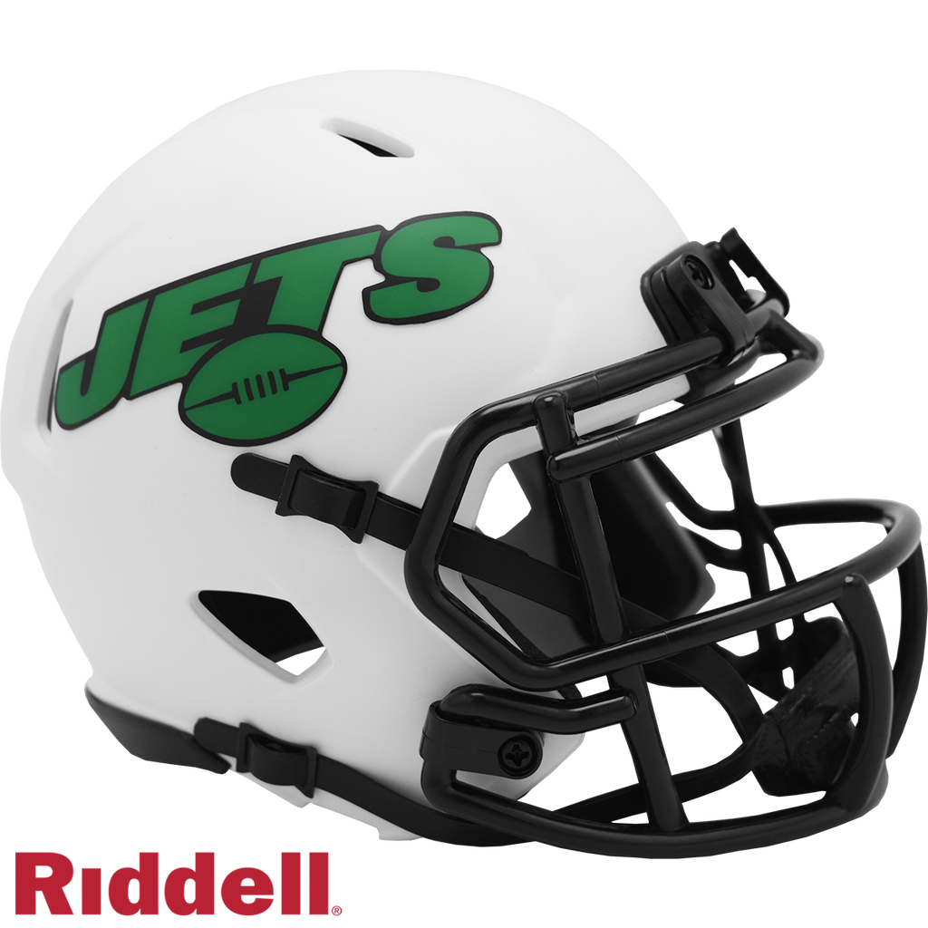 New York Jets Lunar Full Size Replica Football Helmet