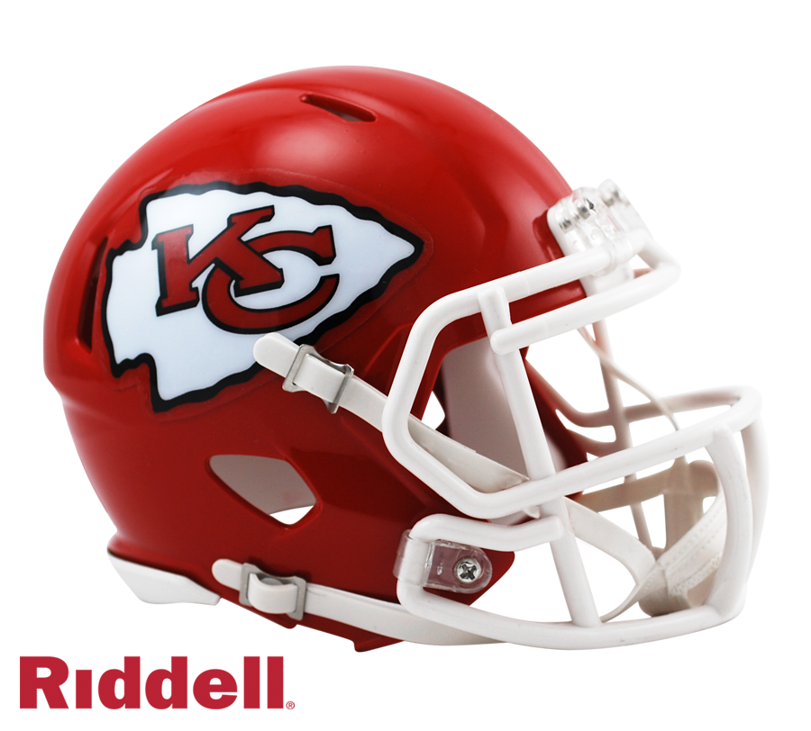 Kansas City Chiefs Helmet Riddell Authentic Full Size SpeedFlex Style -  Sports Fan Shop