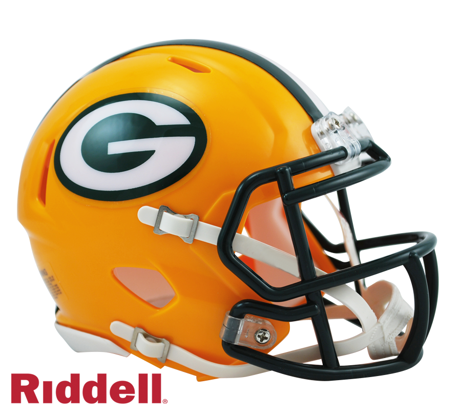 GREEN BAY PACKERS CURRENT STYLE SPEED MINI HELMET