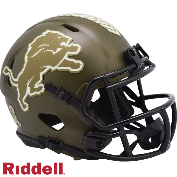 Philadelphia Eagles Riddell 2022 Salute to Service Speed Mini-Helmet