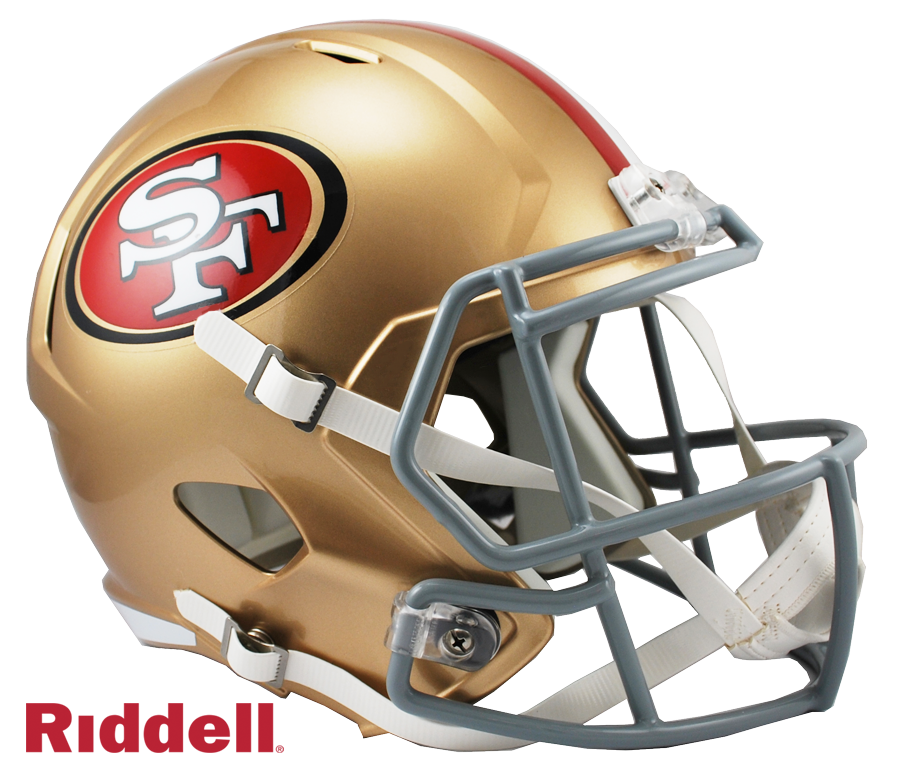 Riddell San Francisco 49ers Speed Replica Helmet - Thumbnail 4