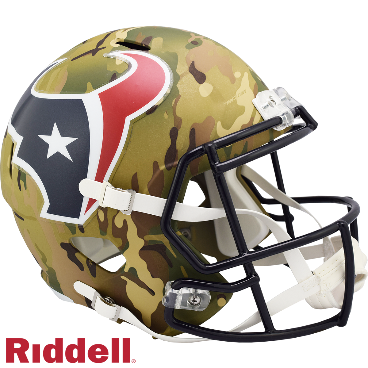 Riddell Houston Texans Speed Replica Helmet - Thumbnail 5
