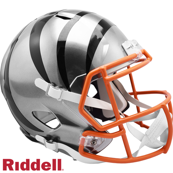 Cincinnati Bengals Full-Size Chrome Speed Helmet