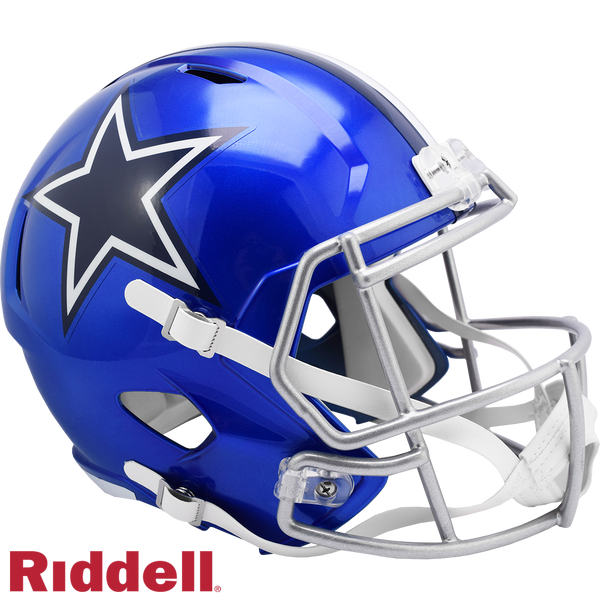 Dallas Cowboys Helmet Riddell Replica Full Size Speed Style Salute to Service