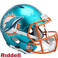 MIAMI DOLPHINS FLASH SPEED REPLICA HELMET