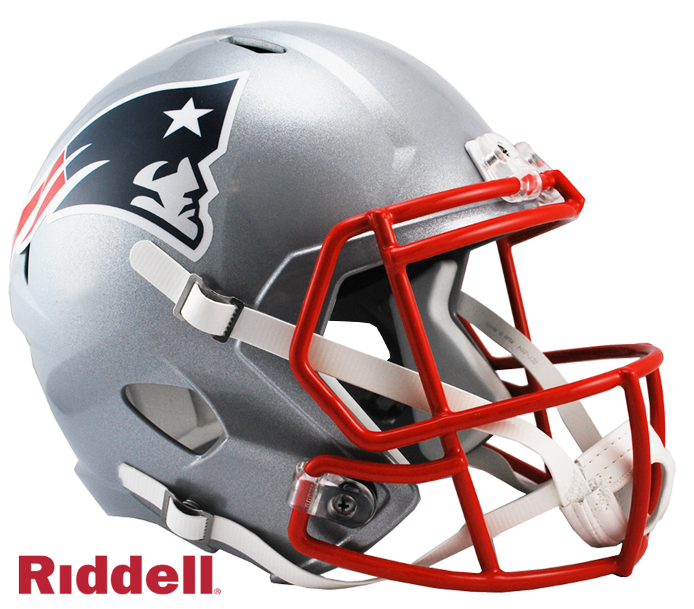 Riddell New England Patriots Speed Replica Helmet - Thumbnail 5