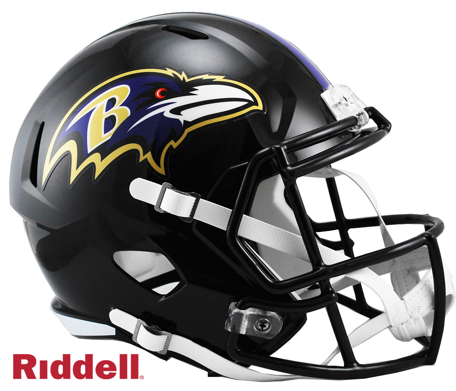 Riddell Baltimore Ravens Speed Replica Helmet