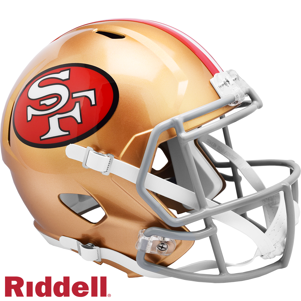 Riddell San Francisco 49ers Speed Replica Helmet - Thumbnail 3