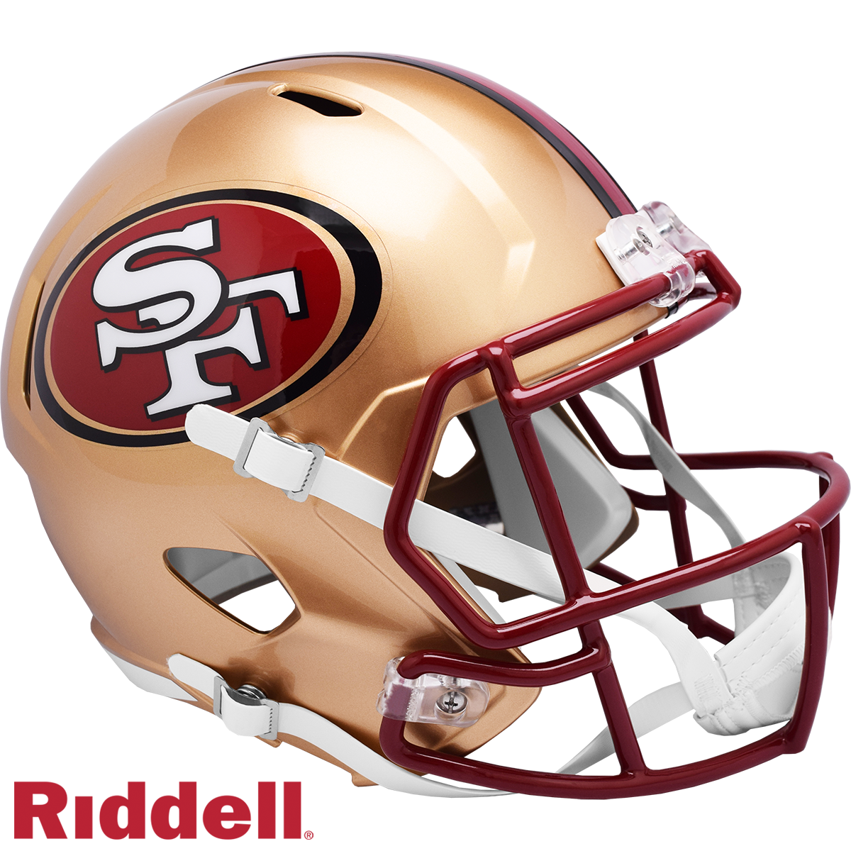 Riddell San Francisco 49ers Speed Replica Helmet - Thumbnail 2