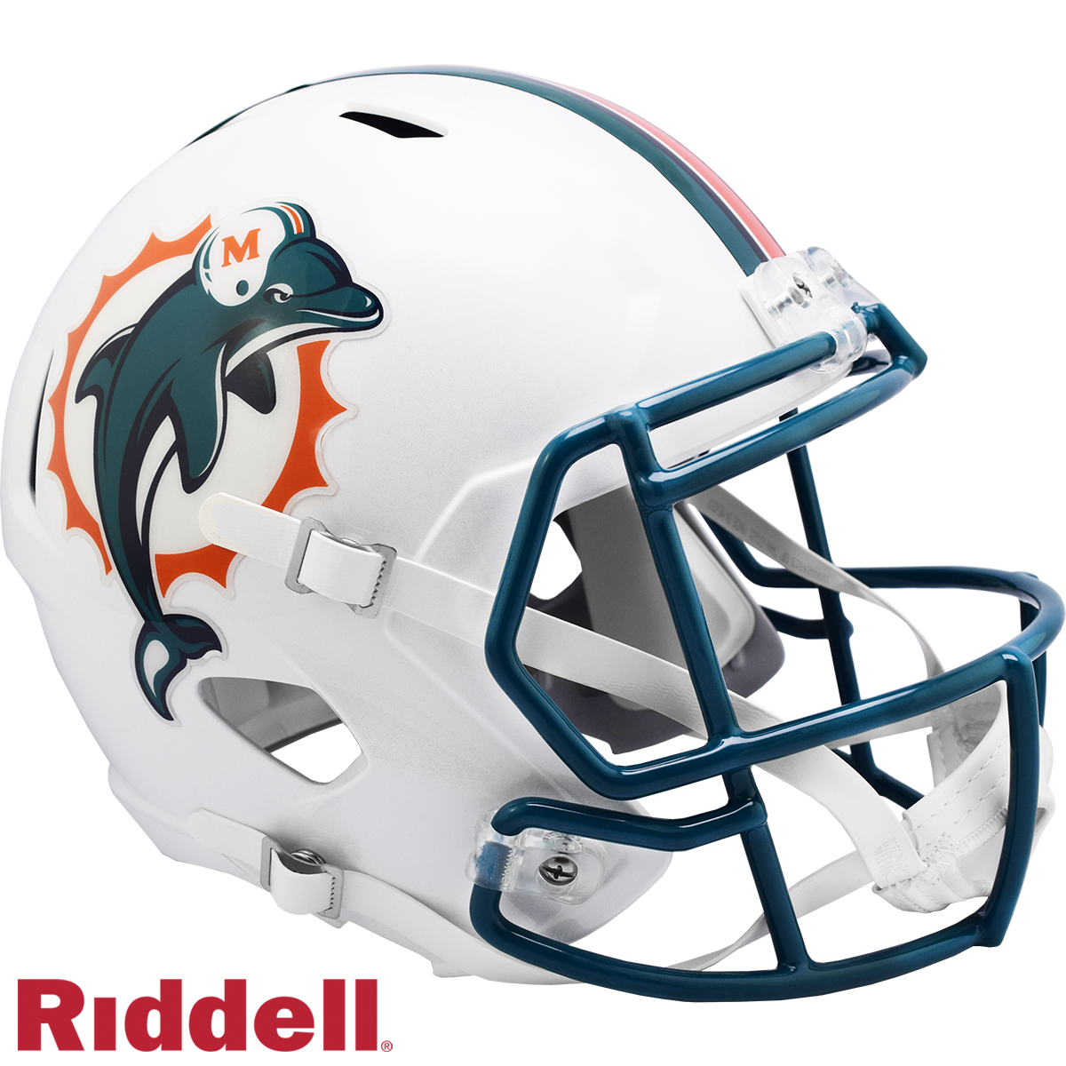 Riddell Miami Dolphins Speed Helmet - Thumbnail 2