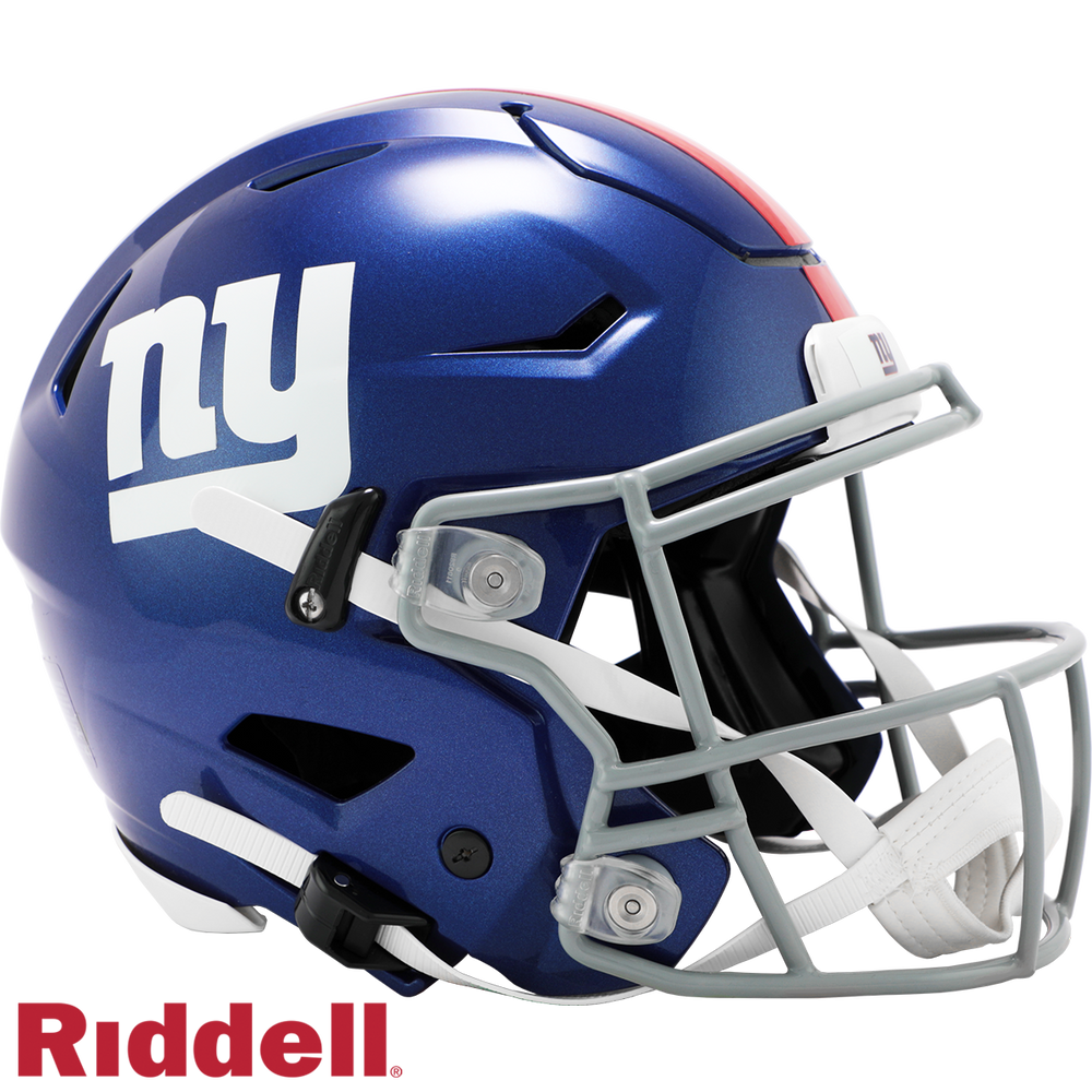 New York Giants Riddell Flash Speed Mini Helmet - Detroit City Sports