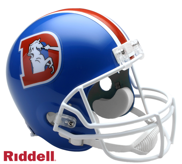 Denver Broncos Riddell Speed Replica Helmet - 1975-1996 Throwback