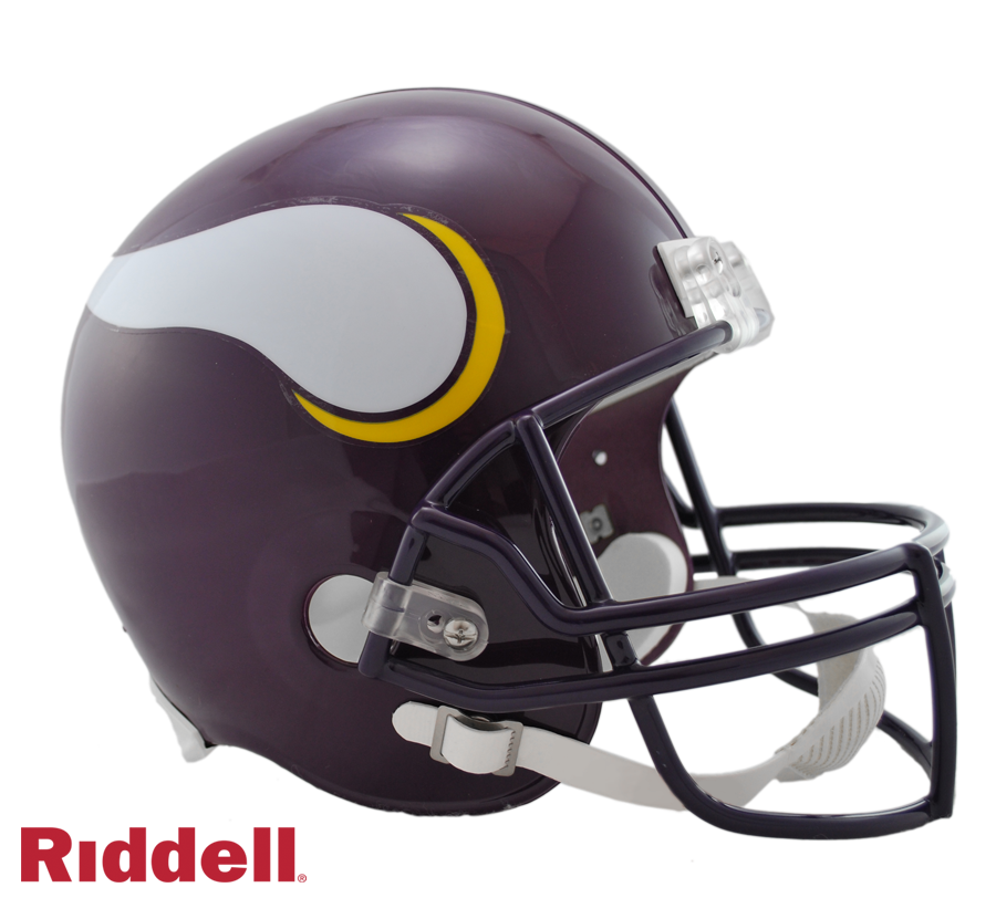 MINNESOTA VIKINGS 1983-01 THROWBACK VSR4 REPLICA HELMET