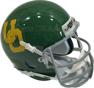 OREGON DUCKS 1969-71 THROWBACK SCHUTT XP NCAA MINI HELMET